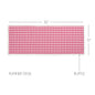 Emmie Red Runner 13x36